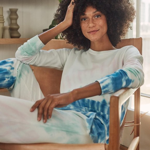 Splendid Sorbet Hued Sunrise Tie Dye Top - Picture 4 of 4